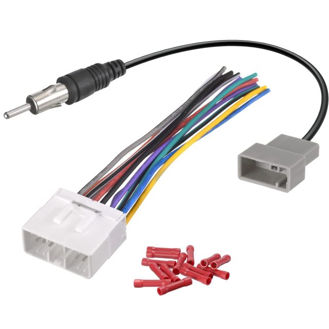 Bingfu Radio Harness Compatible with Select 1993-2014 Subaru Legacy Outback Tribeca Forester Impreza Vehicles Car Stereo DB53 Radio Wire Harness with Antenna Adapter