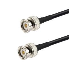 Bingfu BNC Male to BNC Male RG58 Coaxial Jumper Cable 60cm 2 feet for Wireless Microphone System Receiver CB Radio Ham Radio Amateur Mobile Radio Police Scanner Oscilloscope Signal Function Generator