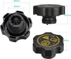 Bingfu Radiator Surge Tank Cap for select 2007-2022 Chevrolet Buick GMC Cadillac 140kpa 20psi Radiator Cap Assembly Replacement OE Number 13502353