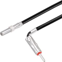 Bingfu Car Antenna Adapter for Select Chrysler Dodge Jeep Ford GM 2002-Up Aftermarket Stereo Radio Installation - Retain Factory Antenna ZA12