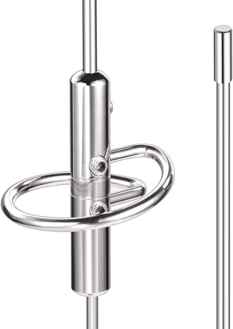 Bingfu Dual Band VHF UHF 136-174MHz 400-470MHz Mobile Radio NMO Antenna Vehicle Ham Radio NMO Mount Antenna for Car Truck Ham Radio Amateur Radio Mobile Radio Two Way Radio Marine VHF Radio