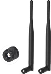 Bingfu Dual Band WiFi 2.4GHz 5.8GHz 6dBi RP-SMA Male Antenna + U.FL IPX IPEX MHF4 to RP-SMA Female Extension Cable + PCI Slot Cover for M.2 NGFF Intel Wireless Network Card WiFi Adapter Laptop