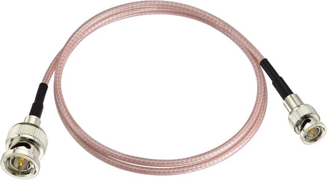 Bingfu 75 Ohm Vedio SDI Cable Mini BNC Male to BNC Male 2ft for HD 3G SDI Recorder Camera Monitor Converter Router Audio