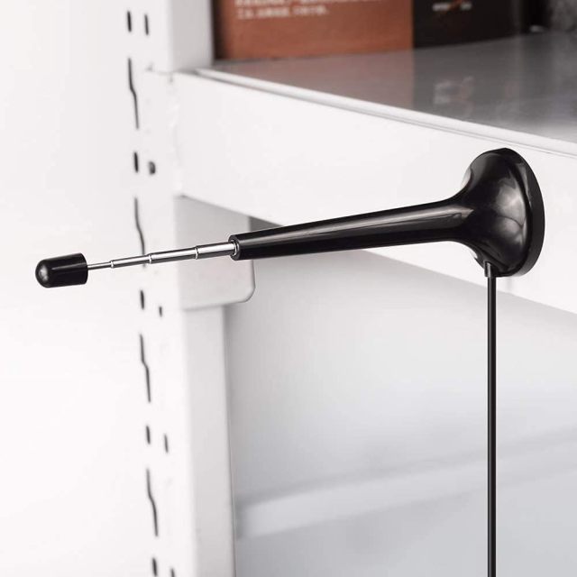 Bingfu Magnetic Base Telescopic FM Antenna and AM Loop Antenna for Pioneer Onkyo Yamaha Marantz Indoor Digital HD Radio FM Bluetooth Home Stereo Receiver AV Audio Video Home Theater Receiver Tuner