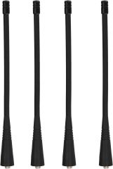 Bingfu UHF 403-520 MHz Whip Antenna 4 Pack for Motorola CP200d CT250 CP150 CP200 CP200XLS PR400 HT750 HT1250 EX500 EX600 EX600XLS GP380 Radios walkie Talkie Portable Radio