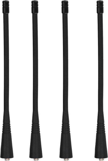 Bingfu UHF 403-520 MHz Whip Antenna 4 Pack for Motorola CP200d CT250 CP150 CP200 CP200XLS PR400 HT750 HT1250 EX500 EX600 EX600XLS GP380 Radios walkie Talkie Portable Radio