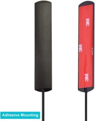 Bingfu Car Antenna Car Stereo FM AM Radio Antenna 2-Pack Car Adhesive Mount Hidden Patch Antenna for Vehicle Truck SUV in Dash Head Unit CD Media Receiver Player Audio HD Radio Tuner Amplifier