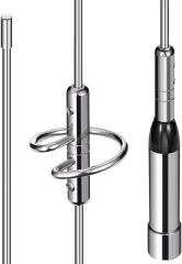 Bingfu Vehicle Mobile Ham Radio High Gain Antenna Dual Band VHF UHF 136-174MHz 400-470MHz Amateur Radio Anti-Rust Antennas for Car Truck Ham Radio Two Way Radio Marine VHF Radio