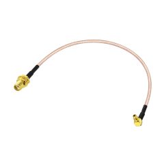 BINGFU MMCX Male to SMA Female RG316 Coaxial Jumper Cord Cable Adapter Converter 7.87inch for PFV RC Parts