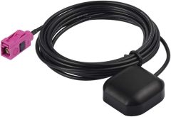 Bingfu Vehicle Car Waterproof Active GPS Navigation Antenna with Fakra H Pink Connector Compatible with Ford F-150 F-250-F-550 Focus Edge Escape Expedition Explorer Fusion Mustang Taurus Truck SUV
