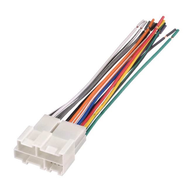 Bingfu Radio Wiring Harness for Select 86-03 Buick Cadillac Oldsmobile Pontiac Saturn Isuzu Vehicle Car Stereo Wire Harnesses 21Pin XA62