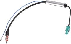 Bingfu Car Antenna Adapter for Select 00-18 Audi BMW Buick Chevrolet Chevy Vehicles Aftermarket Stereo Radio Installation - Retain Factory Antenna Adaptor Cable ZB61