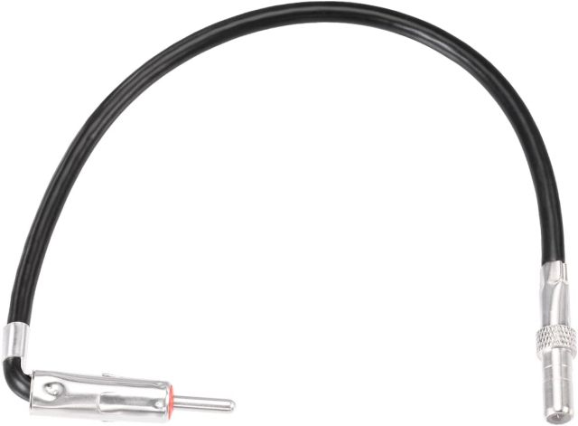 Bingfu Car Antenna Adapter for Select Chrysler Dodge Jeep Ford GM 2002-Up Aftermarket Stereo Radio Installation - Retain Factory Antenna ZA12