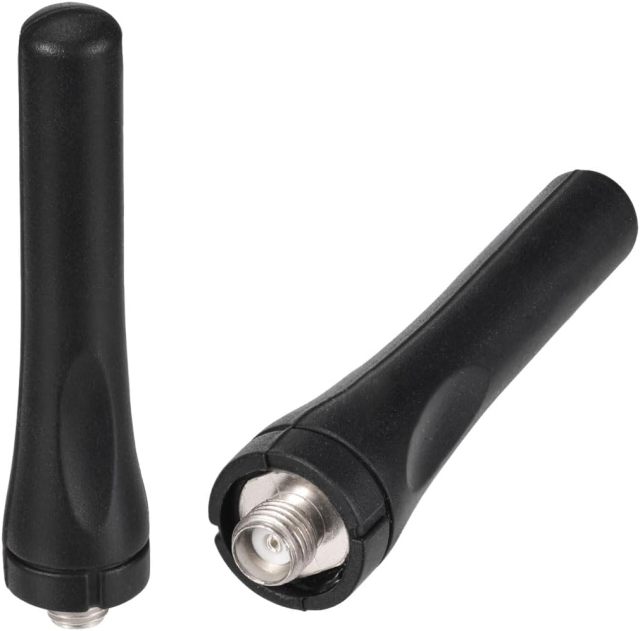 Bingfu Ham Radio 435 MHz UHF Antenna 2-Pack Two Way Radio Walkie Talkie Short Soft Whip Rubber Antenna 2.28inch for  Wouxun Baofeng BF-F8HP UV-5R UV-82 BF-888S