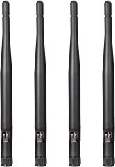 Bingfu Dual Band WiFi 2.4GHz 5GHz 5.8GHz Replacement Antenna for Furrion Back Up RV Rear View Backup Camera Truck Tractor Trailer Pickup SUV Vehicle Trail Reverse Monitor Camera Mimo Antennas (4 Pack)