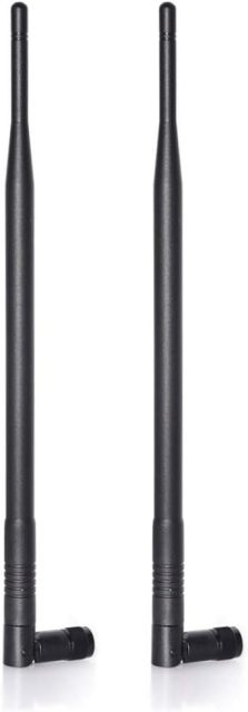 Bingfu RP-SMA Cellular 4G LTE Trail Camera Antenna 7dBi (2-Pack) Compatible with 4G LTE Cellular Trail Camera Game Camera Wildlife Hunting Camera Outdoor Mobile Security Camera