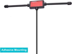 Bingfu 4G LTE Adhesive Mount Antenna Cellular SMA Male Dipole Antenna Compatible with Car Stereo Head Unit 4G LTE Telematics Vehicle Tracker Truck RV