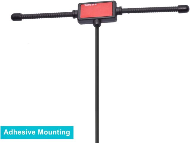 Bingfu 4G LTE Adhesive Mount Antenna Cellular SMA Male Dipole Antenna Compatible with Car Stereo Head Unit 4G LTE Telematics Vehicle Tracker Truck RV
