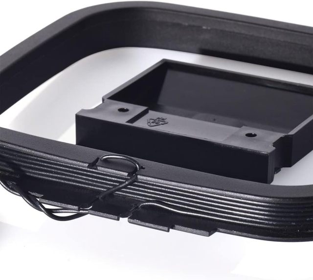 Bingfu AM Loop Dipole 2 Pin Bare Wire Antenna with F-Type Balun 300-75 ohm Connector Compatible with Pioneer Onkyo Yamaha Marantz Pyle Indoor Radio Bluetooth Home Stereo Theater Receiver Power System