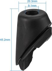 Bingfu Car Antenna Base Compatible with Select Toyota 4Runner 4 Runner 2010 2011 2012 2012 2014 Car Radio Antenna Mounted Base Waterproof Protect Sleeve Car Antenna Ornament Replacement