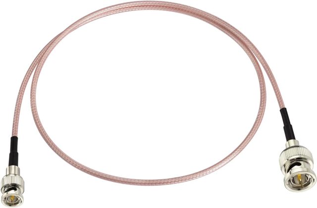 Bingfu 75 Ohm Vedio SDI Cable Mini BNC Male to BNC Male 2ft for HD 3G SDI Recorder Camera Monitor Converter Router Audio