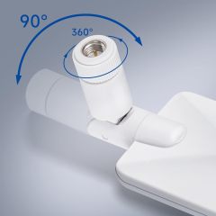 Bingfu 4G LTE Antenna 9dBi SMA Male Cellular White Antenna (2-Pack) Compatible with 4G LTE Wireless CPE Router Hotspot Cellular Gateway Industrial IoT Router Trail Game Camera Outdoor Security Camera