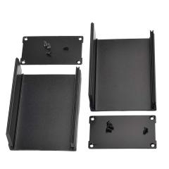 Eightwood Aluminum Electronic Enclosure, HiFi Audio Amplifier Ham Radio Project Box, PCB Board Case Black - 4.33 x 2.99 x 1.81 inch (LWH)