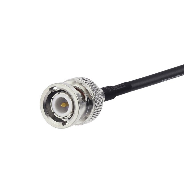 Eightwood NMO 3/4 inch Mount to BNC Male Coax Connector Extension Cable RG58 16.4 Feet for CB & Handheld Radio, Radio Antenna, Radio Scanner