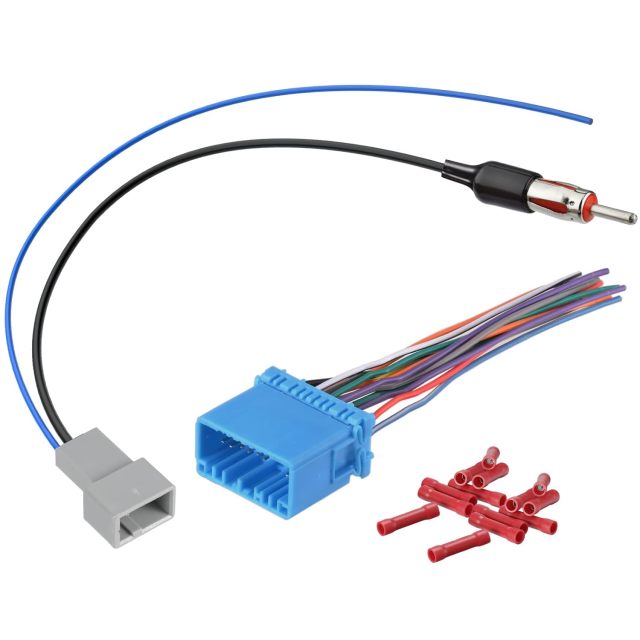 Bingfu Car Radio Harness for Select 99-11 Honda Acura Vehicles DA72 Wiring Stereo Harness Adapter with Antenna Adapter