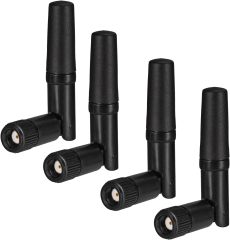 Eightwood Small WiFi Antenna 2.4GHz 5GHz Dual Band RP-SMA Antenna 4pcs for PC Desktop Computer PCIe Card WiFi Router Wireless Back Up Camera