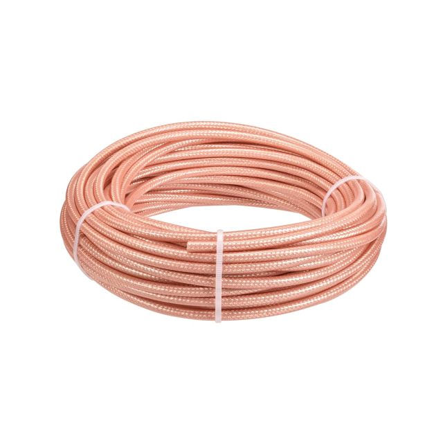 Eightwood RG400 RF Coax Cable 50ft, M17/128 Double Shield Coaxial Cable for Base Station Ham Amateur Radio Antenna Jumper