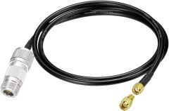 Eightwood RP-SMA Male to N Male RG58 Low Loss Cable 3ft + SMA Male to RP-SMA Female Adapter + N Female to N Female Adapter for WiFi 4G LTE Lora Antenna