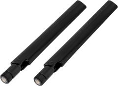 Eightwood 5G 4G LTE GSM 3G Antenna Wide Band Omnidirectional SMA Male Antenna 2-Pack for CPE Router Mobile Hotspot Wireless Home Phone Modem Cellular Trail Camera