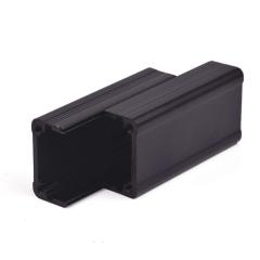 Eightwood Extruded Aluminum Box Electronic Project Enclosure Sliding Extrusion for PCB Board DIY- 1.97 x 0.98 x 0.98 inch (LWH)