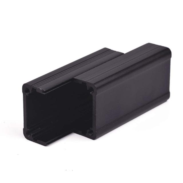 Eightwood Extruded Aluminum Box Electronic Project Enclosure Sliding Extrusion for PCB Board DIY- 1.97 x 0.98 x 0.98 inch (LWH)