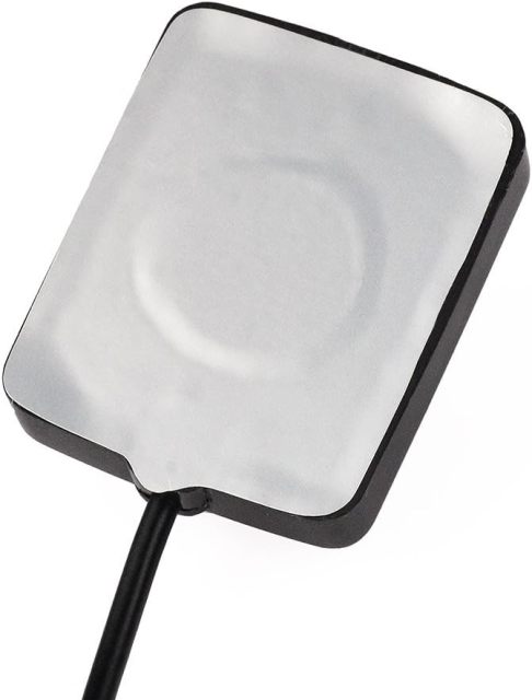 Eightwood Mini Satellite Radio Antenna Fakra K Curry Female Connector Compatible with Sirius XM Car Vehicle Trucks RV HD Hi-Fi Radio Stereo Receiver Tuner 2320-2345MHz
