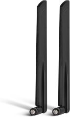 Eightwood Tri-Band WiFi 6E Antenna 6GHz 5GHz 2.4GHz RP-SMA WiFi Antenna (2-Pack) for PC Computer PCIe WiFi Card WiFi Router USB Adapter Security IP Camera