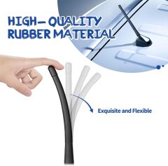 Eightwood Universal Vehicle Radio Antenna 6.9 inch, Flexible Roof Car Antenna Mast Replacement Compatible with Toyota Honda Mazda Ford Chevy