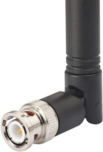 Eightwood UHF 400MHz-900MHz Antenna BNC Male Antennae 2-Pack for Ham Radio Alinco Icom Uniden Scanner Handheld Amateur Receiver