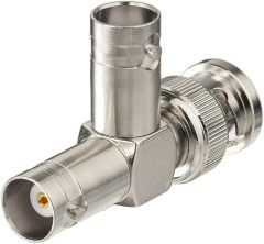 Eightwood 2pcs BNC Tee Adapter BNC Male to Dual BNC Female Jack Video Splitter Connector