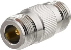 Eightwood 2pcs N Type Adapter N Female to N Female Barrel RF Coax Connector Coupler 50ohm for Ham Radio Antenna WiFi Antenna Router