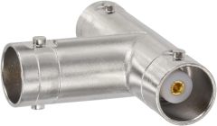 Eightwood 2pcs BNC Tee Type Adapter BNC Female to Female to Female Video Splitter Connector for CCTV DVR Camera