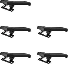Bingfu Two Way Radio Walkie Talkie Universal Clip Replacement 5-Pack Compatible with Baofeng H-777 BF-666S BF-888S UV-5R UV-5RA UV-5RB UV-5RC 5RD 5RE 5RE+ Series