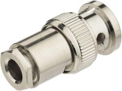 Eightwood BNC Male Plug Solder Clamp Connector 10-Pack Compatible with RG58 RG142 LMR195 Coax Cable