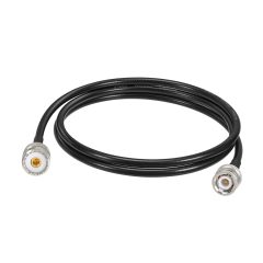 Eightwood UHF Female SO239 to BNC Male Adapter RG58 Antenna Jumper Cable 3 Feet for Handheld CB Radio, Amateur Radio, Ham Radio, Radio Scanner