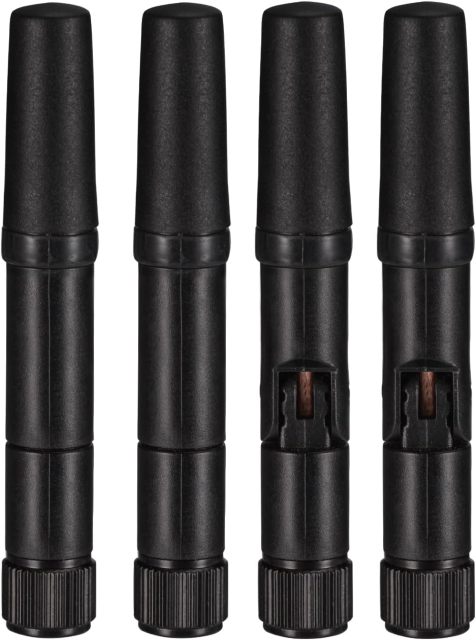 Eightwood Small WiFi Antenna 2.4GHz 5GHz Dual Band RP-SMA Antenna 4pcs for PC Desktop Computer PCIe Card WiFi Router Wireless Back Up Camera