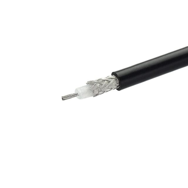 Eightwod RG58 A/U RF Coaxial Cable Flexible Low Loss Coax 50 feet