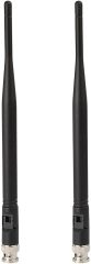 Eightwood UHF 400MHz-900MHz Antenna BNC Male Antennae 2-Pack for Ham Radio Alinco Icom Uniden Scanner Handheld Amateur Receiver