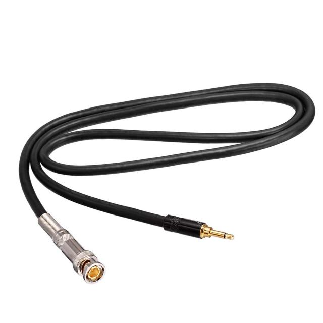 Eightwood 75ohm BNC Plug Male to 3.5MM Mono Male Coaxial Power Audio Cable 3 feet