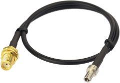 Eightwood TS9 Male to SMA Female Bulkhead External Antenna Adapter Cable 12 inch (2-Pack) for 4G LTE AT&T Verizon Netgear USB Modem MiFi Hotspot Nighthawk MR1100 AC791L 7730L